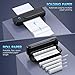 Inkless Portable Printer Wireless for Travel, Thermal Paper Support A4&A5, 8.5