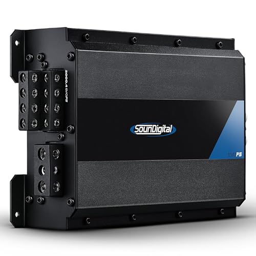 SounDigital EVOPS Power Sports 2000.4-4 Ohm 4-Channel 2000W RMS Weather Proof Amplifier