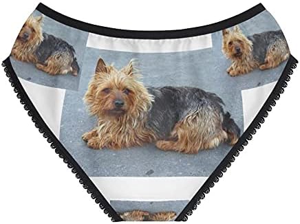 DogsMakeMeHappy Terrier Bitch Panties, Terrier Bitch Underwear, Briefs, Cotton Briefs, Funny Underwear, Panties For Women