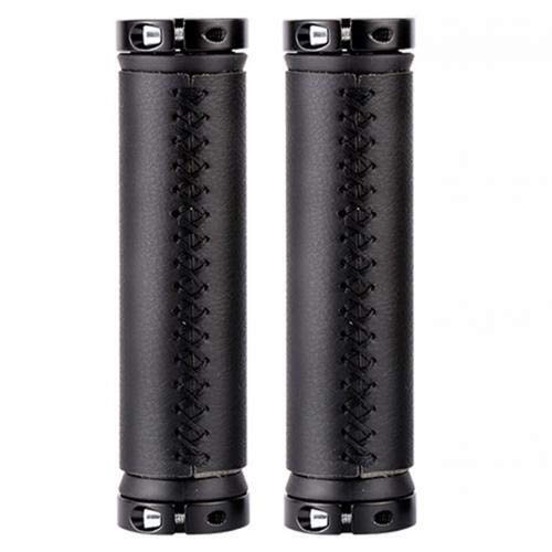 Grip main en cuir pour vélo urbain et balade sur route 130mm