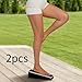 Menolana 2 Pieces Wooden Slant Board Balance Board Training Equipment Wooden Foot Stretcher Squat Wedge for Skating Training Exercise