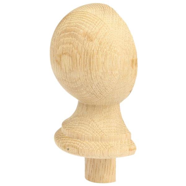 Jackson Woodturners Oak Ball Half Newel Cap 90mm