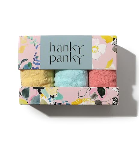 Image of hanky panky ORG THG 3PK PRNT BOX