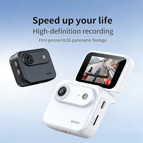 WOSLXM Action Camera 4K 2.0 Cámara compacta 360° miniatura 2