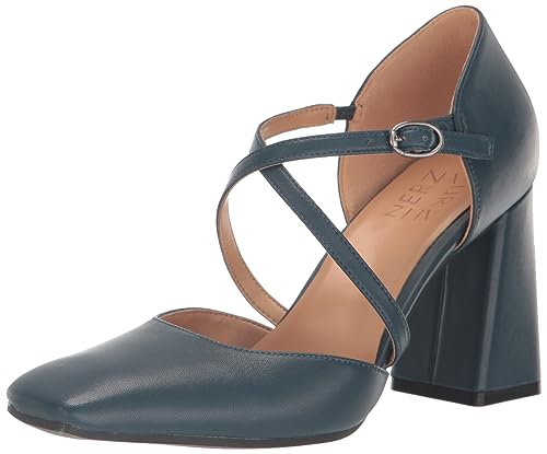 Naturalizer Women's Leesha Strappy Closed Toe Block Heel Pump