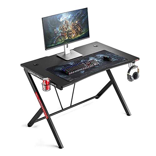 TOPLIVING Escritorio Gamer Nuevo Escritorio de Juegos de...