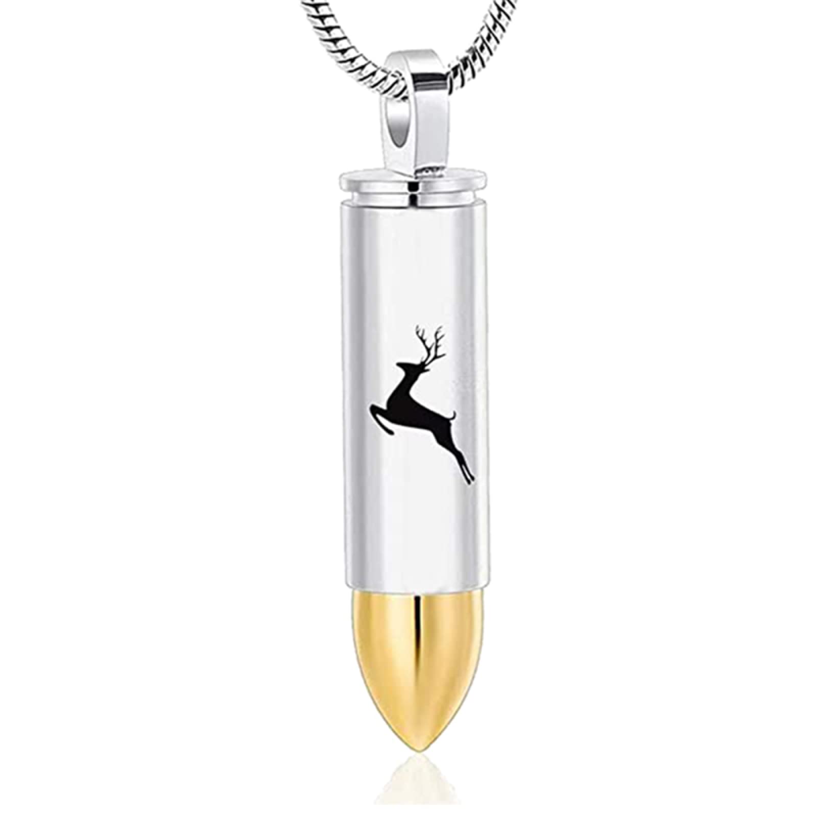 Minicremation Gioielli per la cremazione con ciondolo a forma di cuore commemorativo per ceneri in acciaio inossidabile, ciondolo per ceneri funebri, per donne e uomini, gioielli commemorativi per la