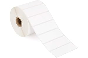 Directo Thermal Labels: 3 x 1 Inch, Premium Adhesive UPC Barcode FBA Address Labels