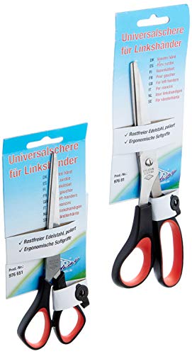 WEDO Linkshänder - Scheren - Set 16,0 cm / 21,0 cm Universal Linkshänderschere - rostfreier Edelstahl - Image 4