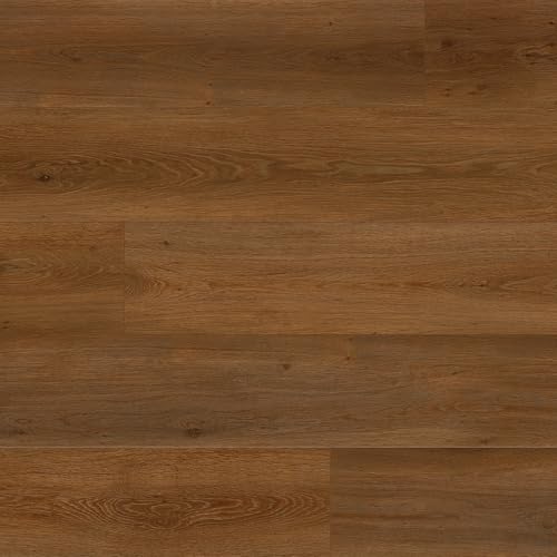 Image of Allure Wide Plank Luxury Vinyl Flooring, Caramel Cookie Oak 9 inch x 60 inch, 7mm Thick Vinyl Planks with Click and Lock Installation, 1 Box 25.02 sq ft.