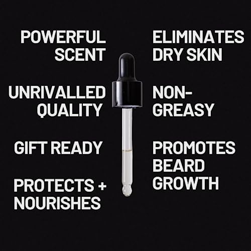 Zousz Beard Oil For Men - Black Oud & Sandalwood Scent, Beard Growth & Conditioning With Natural & Organic Essential Oils – Softens, Non-Greasy, Moisturises, Luxury Men’s Gift – Vegan 30Ml #TOP1