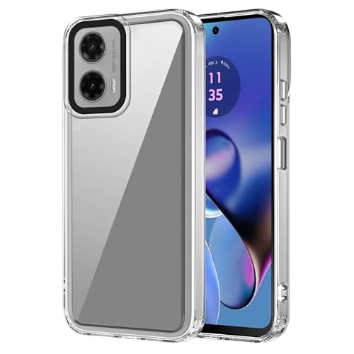Image of Zapcase Back Case Cover for Moto G35 5G | Compatible for Moto G35 5G Back Cover | Case Cover with Camera Protection | (TPU + PC | Transparent)