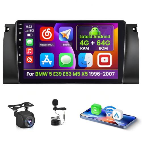 Écran Android 15 pour BMW X5 E53 résolvant les problèmes de connectivité Bluetooth