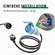 greate 16A Schuko Stecker auf CEE Kupplung - CEE Adapter 230V mit 150 cm Kabellänge & IP44 Schutz - CEE Adapter Schuko, Wohnwagen Stecker, Campingstecker Adapter, Camping Kabel Adapter