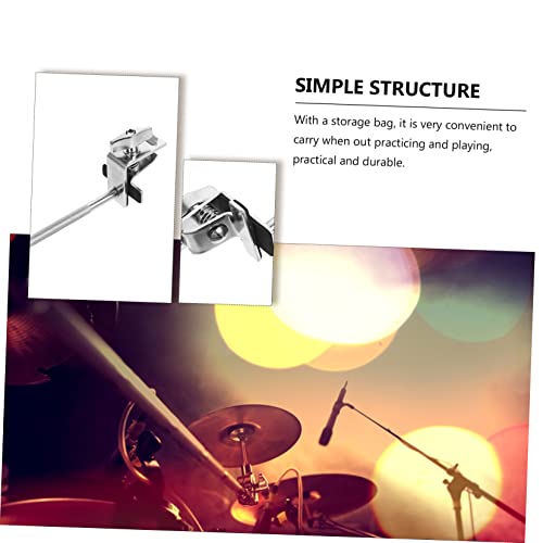 Clip profesional para cowbell, accesorio de percusión pequeño para batería, diseño duradero para montaje seguro miniatura 7