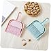 VOSAREA 2pcs Mini Dustpan and Broom Set for Kids Small Handheld Cleaning Combo for Desks Tables and PET Areas Convenient Dusting Brush and Pan