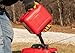 Midwest Can 2310 Safe-Flo Auto Shut Off 2 Gallon Gas Can – Durable Fuel Container with FlameShield Safety System & Quick-Flow Spout - Red - 1 Pack