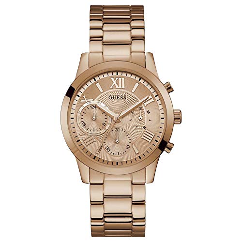 GUESS Reloj analógico para Hombres de Cuarzo japonés con Correa en Acero Inoxidable U1070L3 GUESS Reloj analógico para Hombres de Cuarzo japonés con Correa en Acero Inoxidable U1070L3