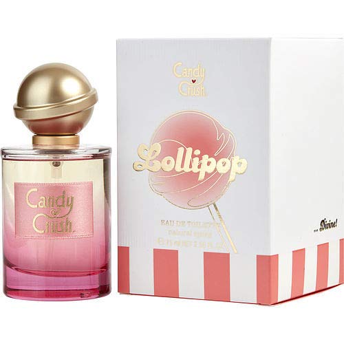 Candy Crush Lollipop Eau de Toilette Spray 2.55 fl oz bottle with speaking box