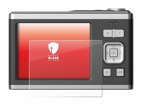 upscreen Screen Protector Film for Rollei Compactline 10X - 9H Glass Protection, Extreme Scratch Resistant, Clear