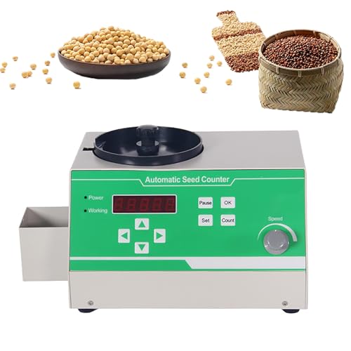 Contador eléctrico de semillas para clasificar arroz y maíz en el laboratorio agrícola 2