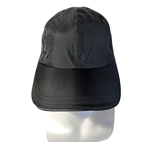 [Wenergy] 防水キャップ 帽子 レインキャップ 野球帽 防水透湿 メンズ レディース 無地 日焼止め 釣り ゴルフ フェス 登山 スポーツ アウトドア (ブラックsd6) 5枚目