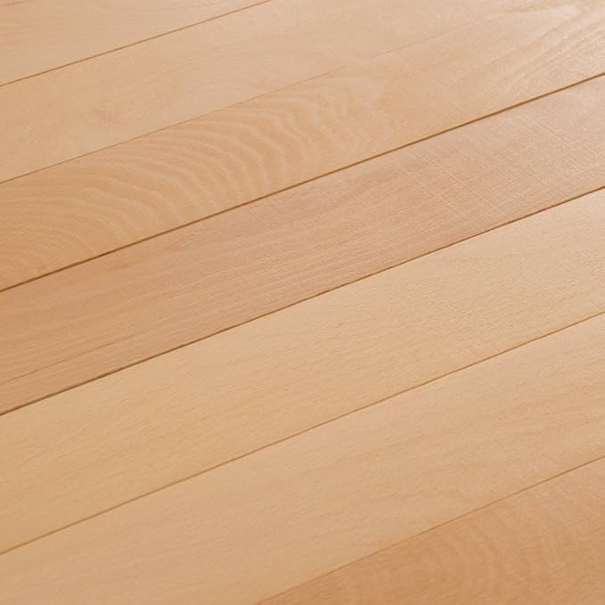 TAVOLO LAURA PIEGHEVOLE STRISCE IN LEGNO DI FAGGIO 70X140 CM NATURALE FRASM