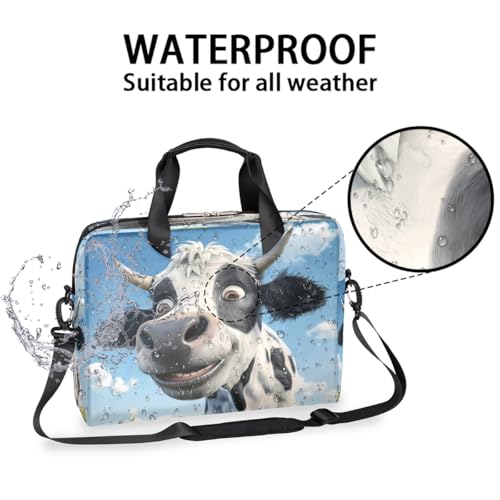 Bolso para portátil 16 pulgadas con asa y correa desmontable miniatura 2
