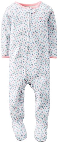 Carter's Little Girls' 3 Piece PJ Set (Toddler/Kid) - Floral Bird