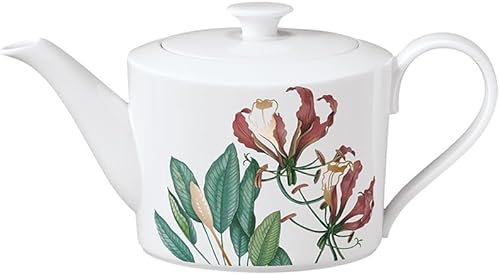 Villeroy & Boch Avarua Café/Tetera 40oz, Blanco/Multicolor