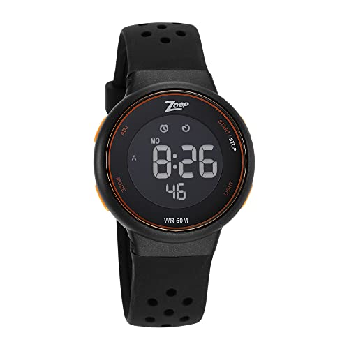 Image of Zoop Kids Unisex Silver Dial Silicone Digital Watch (Not assigned,Not Assigned)