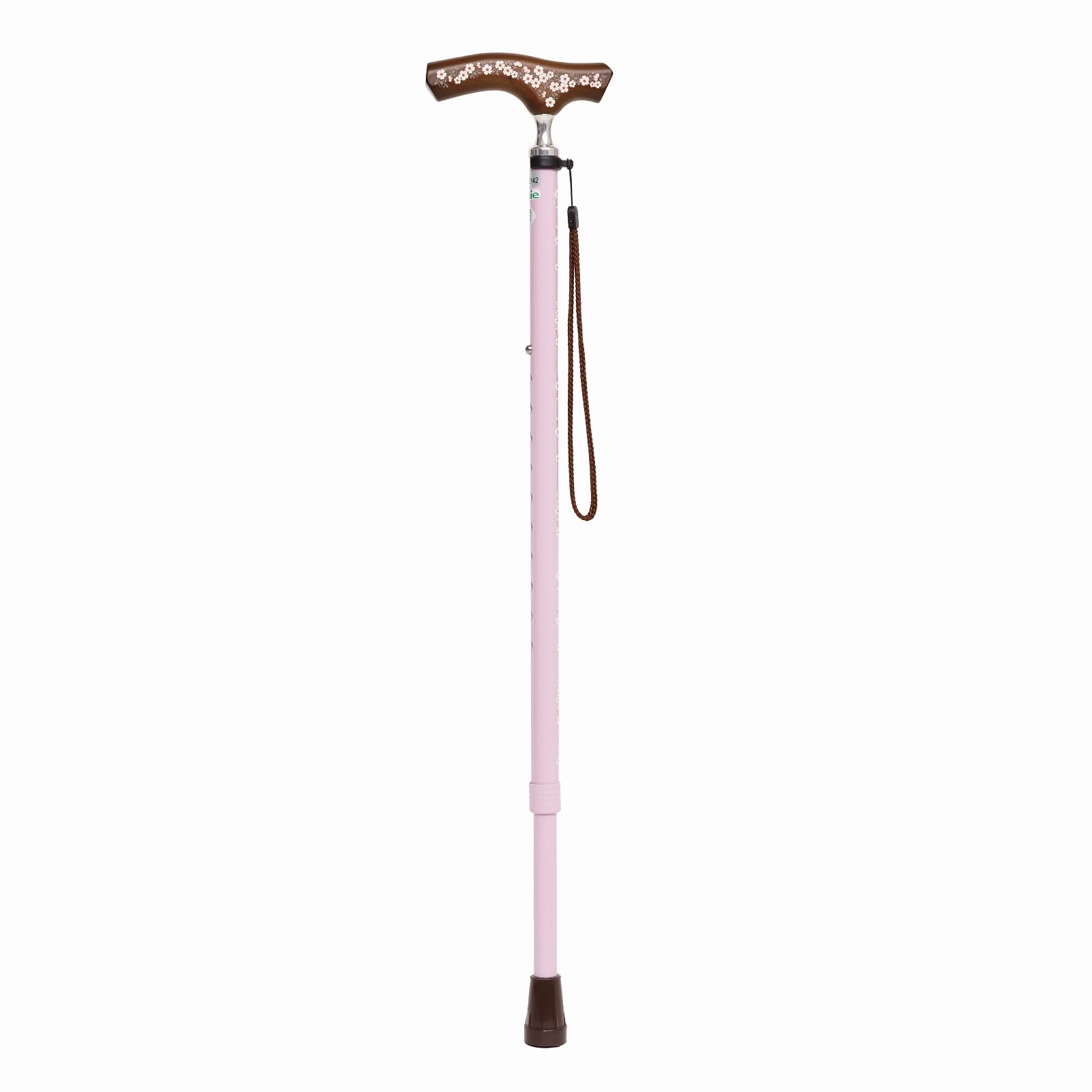 Amazon | ウチヱ さわやかステッキ 木製グリップ・桜ライラック つえ