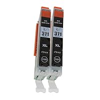 Amazon.co.jp: Canon キャノン BCI371XLBK (ブラック)【4本セット(大