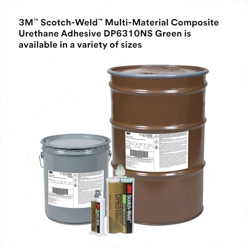 3M Scotch-Weld Multi-Material Composite Urethane Adhesive DP6310NS, Green - image 9