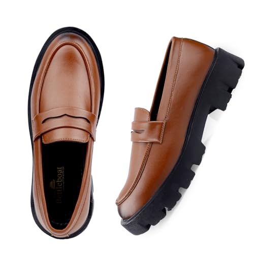 Image of WUGATTI Men's Synthetic Leather Lightweight & Office Wear Slip-On Loafers
