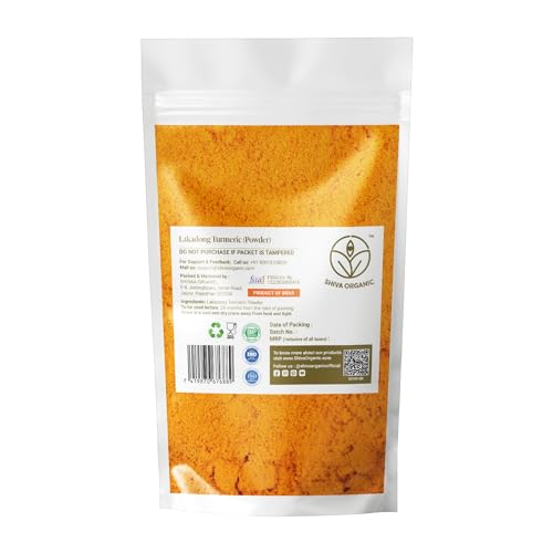 Image of Shiva Organic Lakadong Turmeric Powder- 350 g
