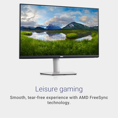 Dell S2721QSA 27 Inch 4K UHD (3840x2160) Monitor, 60Hz, IPS, 4ms, AMD Radeon FreeSync, 99% sRGB, Built-in Speakers, DisplayPort, 2x HDMI, 3 Year Warranty, Silver - 4