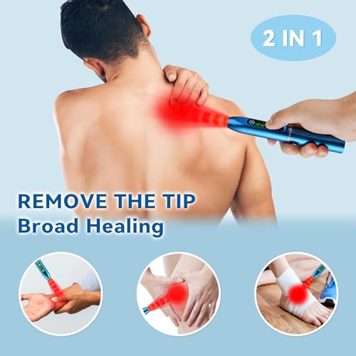 Viconor Red Light Therapy Cold Sores Treatment&Fever Blister,Canker Sore Mouth Sore Relief, Nose Ear Knee Hands Joint Muscle,Handheld Infrared Red Light Therapy Device For Body Face thumb #2
