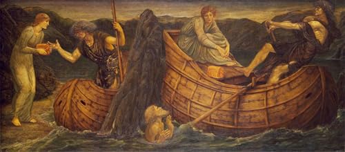 Tableau Psyché Edward Burne Jones voyage mythologique et poétique pour une décoration vibrante