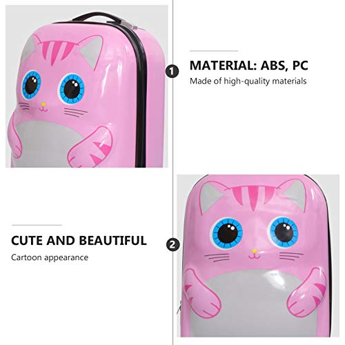 ABOOFAN Legering Rolling Schooltas Geel Kinderen Koffer Trolley Rolling School Rugzak Rolling Boek Tas Met Wielen Carry… - Afbeelding 5