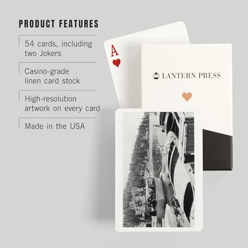Baraja de cartas Póker 52 unidades Coeur d'Alene miniatura 3