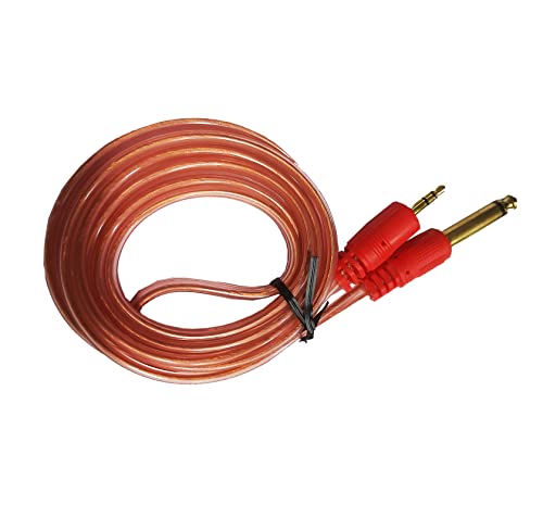 C&E 3.5mm 1/8" Male Stereo to 6.35mm 1/4" Mono Male TRS Audio Cable for iPod, iPhone,Laptop,Home Theater, Amplifiers, Guitar etc (1.5 Meter) 3 41gkmvgW 2L