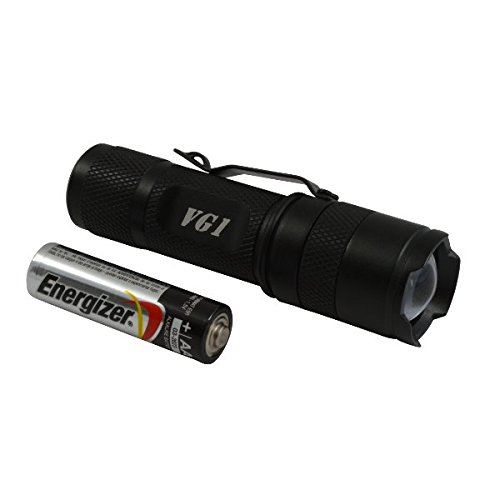 Helotex Vg1 Cree Led Adjustable Focus Aa Zoom Flashlight #TOP4