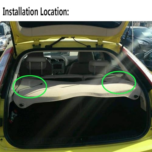 Maletero coche cuerda de alta resistencia para Ford Focus 2 Hatchback 04-11 5