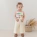 Partclots Baby Toddler Girl Jumpsuit Crocheted Ruffled Wide Leg Romper Bell Bottom Overall Playsuit 6 12 18 24 Months 2 3 4 T (Khaki, 3-4 Years)