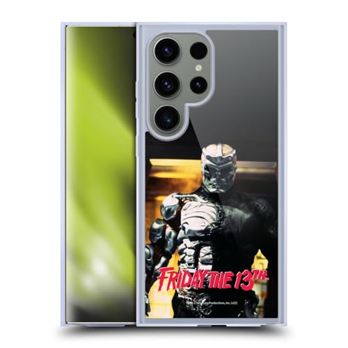 Friday The 13th Jason X Coque Gel pour Samsung Galaxy S24 Ultra compatible MagSafe