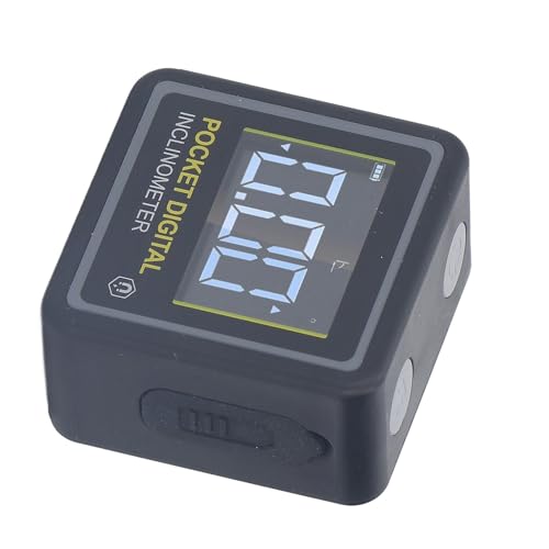 Inclinómetro digital portátil de ABS con imán para medir ángulos miniatura 7