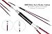 BaveL BMX Bike Gyro Brake Cables,Full Kit BMX Bicycle Brake Line Set Cable Wire,Front + Rear (Upper + Lower) with Spinner Rotor (Complete Set) for Bike Part Replacement - Red (RED)