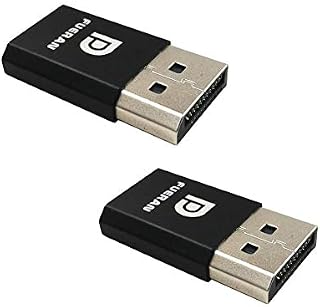 FUERAN DisplayPort display emulator EDID emulator Plug, Headless 2560x1600@60Hz-2P