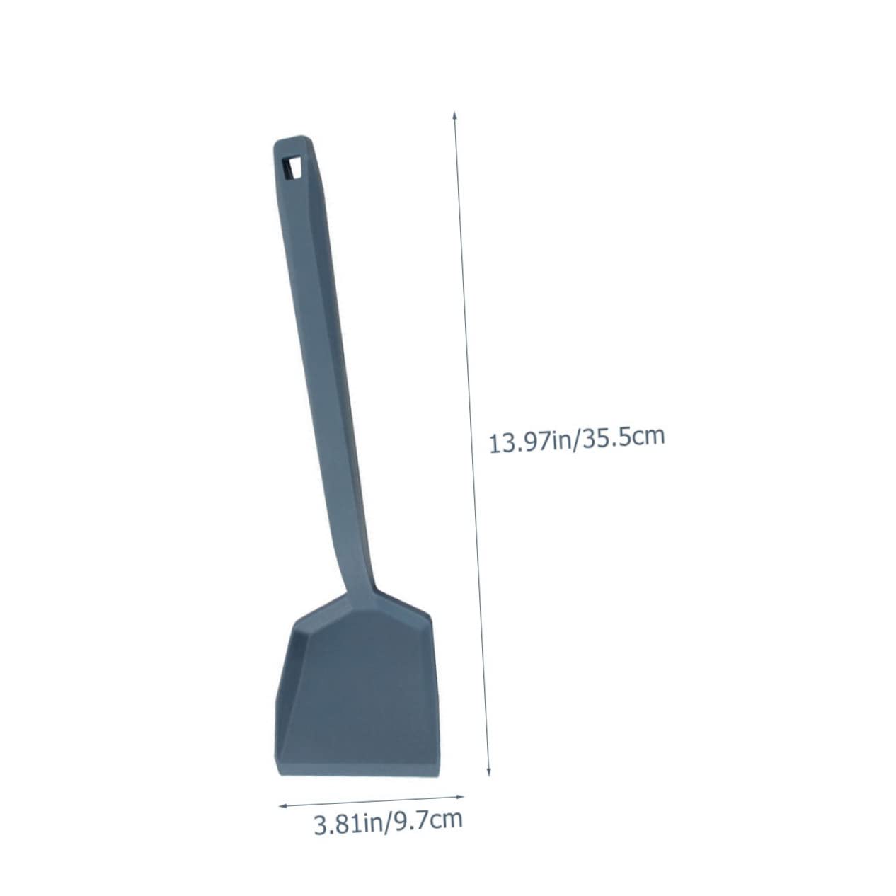 Heat Resistant Silicone Spatula for Cooking Multipurpose Non Stick Shovel Kitchen Utensil for Home and Restaurant Use Easy to Store with Hanging
